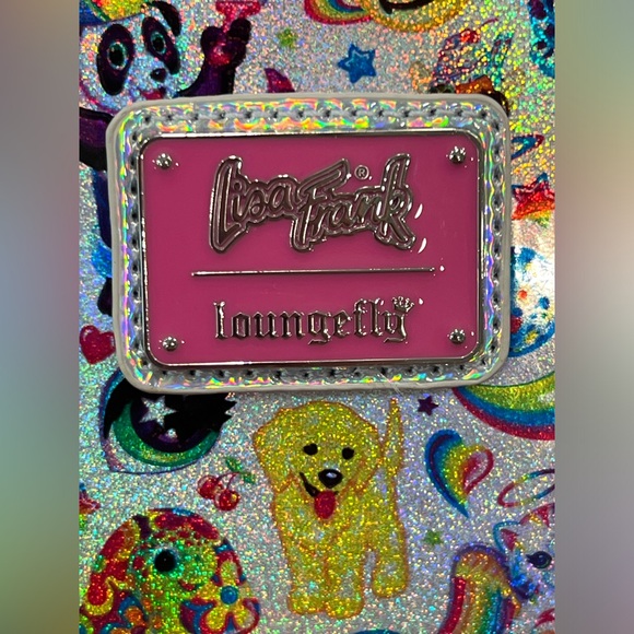 Loungefly x Lisa Frank AOP Irridescent Mini Backpack - Picture 5 of 14